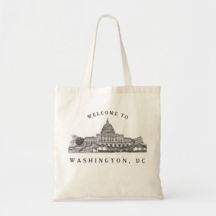 Welcome to Washington DC Tote Bag