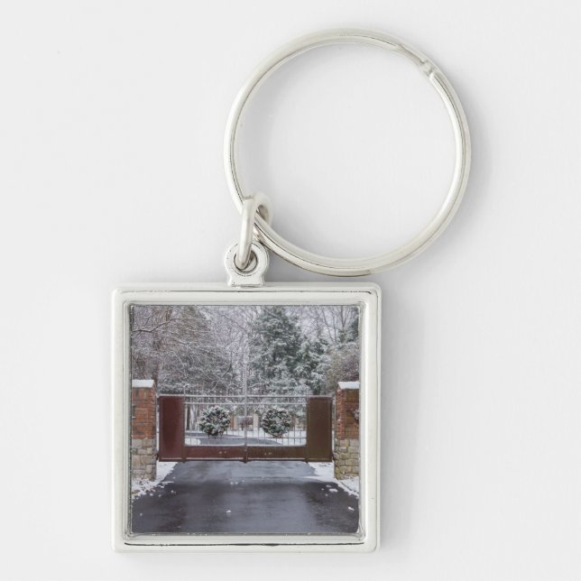 Welcome To Winter Key Ring (Front)