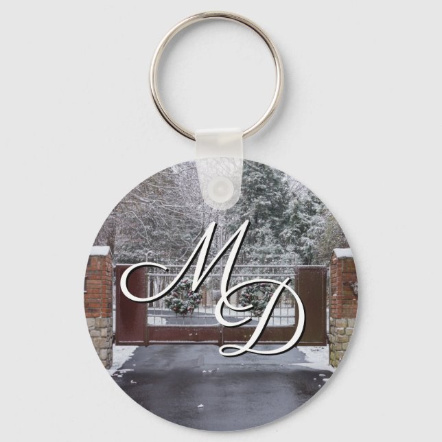 Welcome To Winter Keychain (Front)