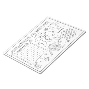Welcome to winter kid’s activity notepad