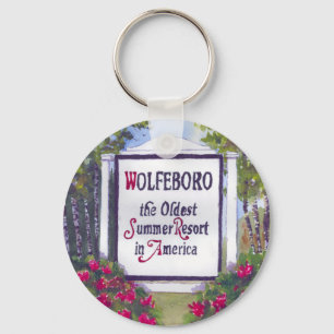 Welcome to Wolfeboro NH Sign Key Ring