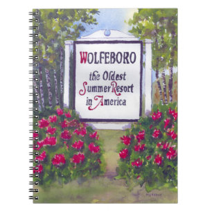 Welcome to Wolfeboro NH Sign Notebook