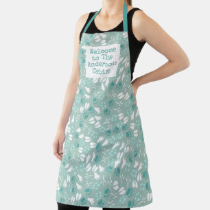 Welcome to Your Cabin Where Wild Things Roam Apron