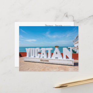 Welcome to Yucatán Postcard