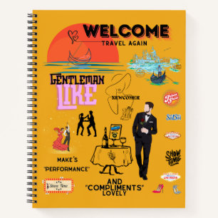 WELCOME TRAVEL AGAIN NOTEBOOK