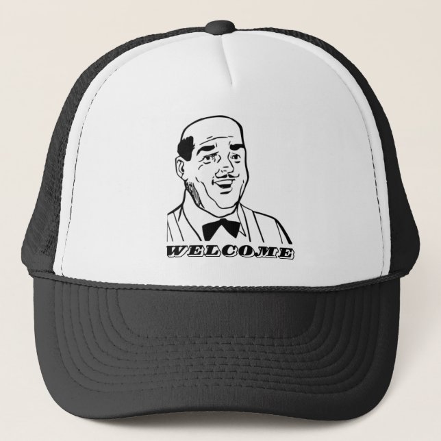 Welcome Trucker Hat (Front)