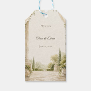 Welcome Wedding Gift Tag