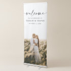 Welcome Wedding Photo Retractable Banner Template