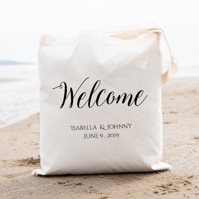 Welcome|wedding welcome gift tote bag (Creator Uploaded)