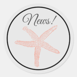 Welcome Wee Baby Classic Round Sticker