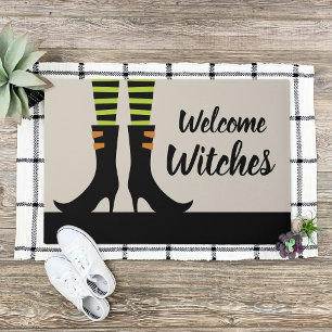 Welcome Witches Halloween Doormat