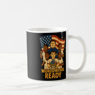 Welcome World We Are Ready For Soccer 2026 Coffee Mug