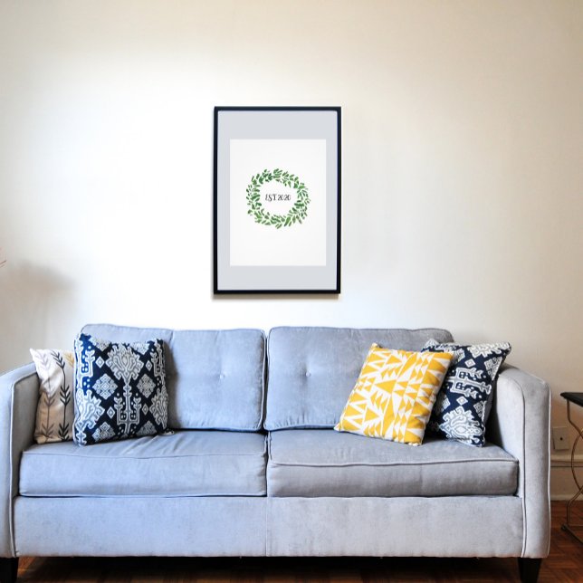 Welcome Wreath Established Custom  Photo Print (Creator Uploaded)