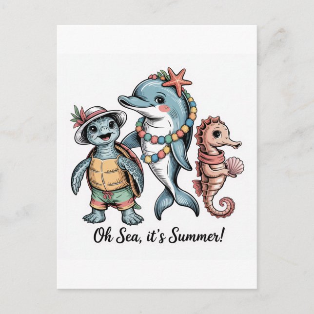 Welcome Your New Baby 2026  Holiday Postcard (Front)