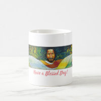 Welcoming Christ Hug Mug