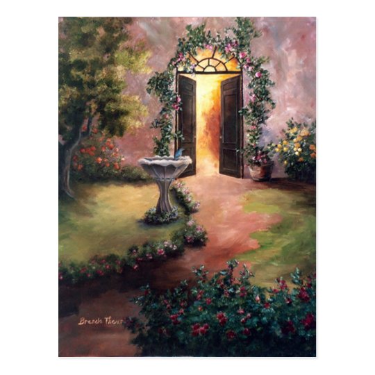 Welcoming Light Postcard