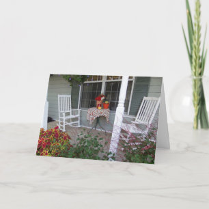 Welcoming Porch, Hospitality Thank You Card
