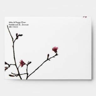 Welcoming Spring/Oriental Zen Flora Envelopes