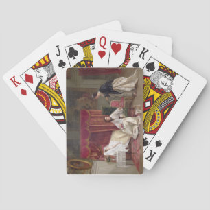 Welcoming the Visitor, 1867 (oil on canvas) Playing Cards