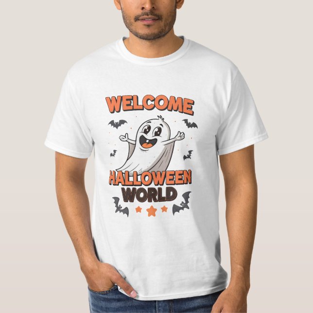 : Welcoming "Welcome" Unique T-Shirt Design (Front)