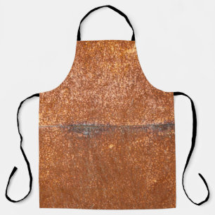 Welded old metal, rust texture. apron