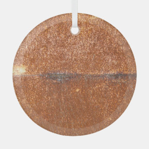 Welded old metal, rust texture. glass tree decoration