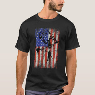 Welder American Flag USA Patriotic Welder Welding T-Shirt