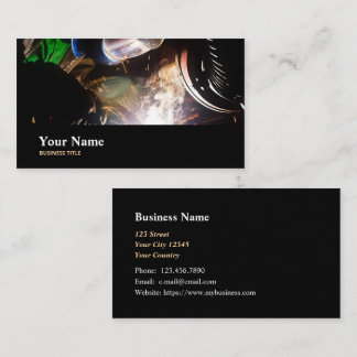 Welder Brazer Welder Fitter Wirer Business Card