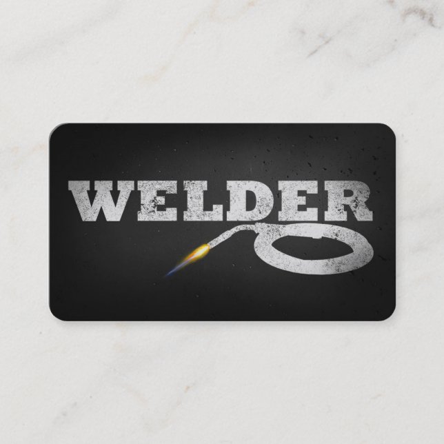 Welder Business Card (Front)