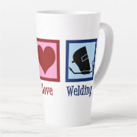 Welder Company Peace Love Welding Business