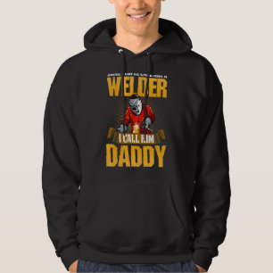 Welder Dad Retro Vintage Welding Daddy Hoodie