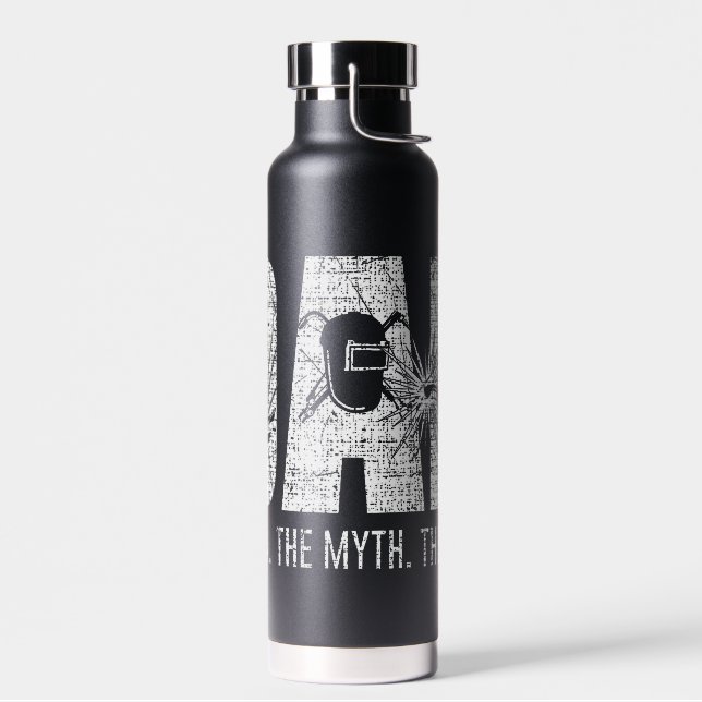 Welder dad water bottle (Left)