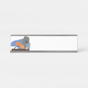 Welder Desk Name Plate