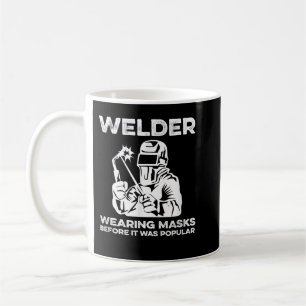 WELDER FABRICATORS Funny Welders Welding Backside  Coffee Mug