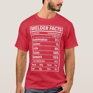 Welder Facts Proud Welder T Shirts For Welder Gift
