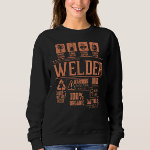 Welder For Men Welder Welding Sweatshirt