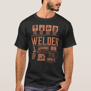 Welder For Men Welder Welding T-Shirt