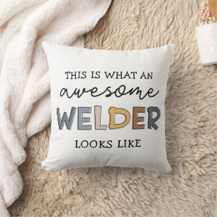 Welder Funny Awesome Welder Gifts Cushion