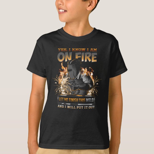 Welder Funny Saying Welding For Men T-Shirt (Front)