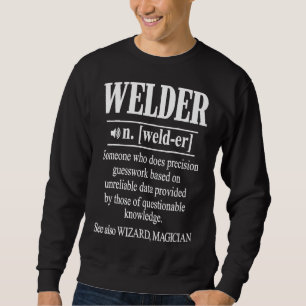 Welder Gifts Funny Welding Definition  Gmbos Sweatshirt