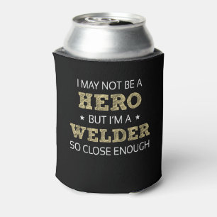 Welder Hero Humour Novelty Can Cooler