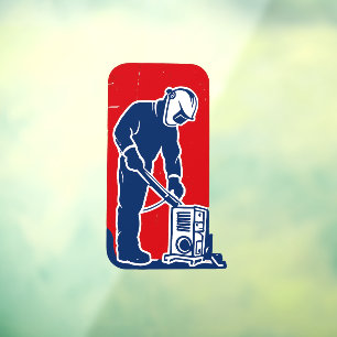  Welder League Logo – major league welder sticker
