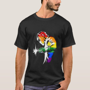 Welder LGBT Flag Mig Tig Welding LGBT T-Shirt
