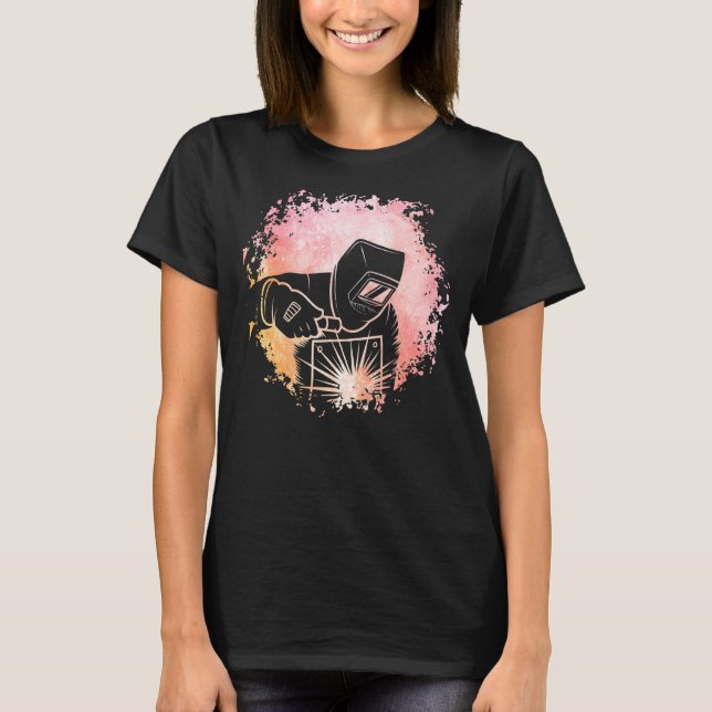 Welder Locksmith Worker T-Shirt (Front)