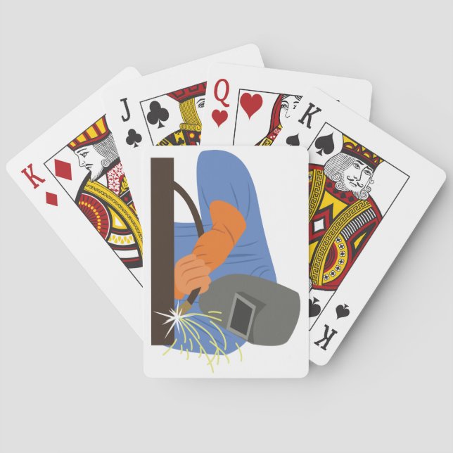 Welder Playing Cards (Back)