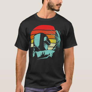 Welder Retro Style Design T-Shirt