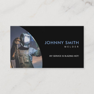 Welder Slogans Business Cards