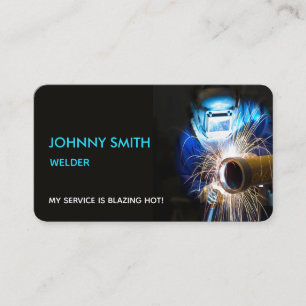 Welder Slogans Business Cards