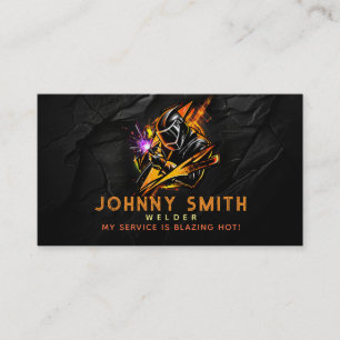 Welder Slogans Business Cards
