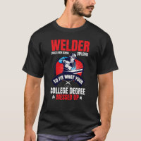 Welder using a High School Diploma Metalsmith Fabr